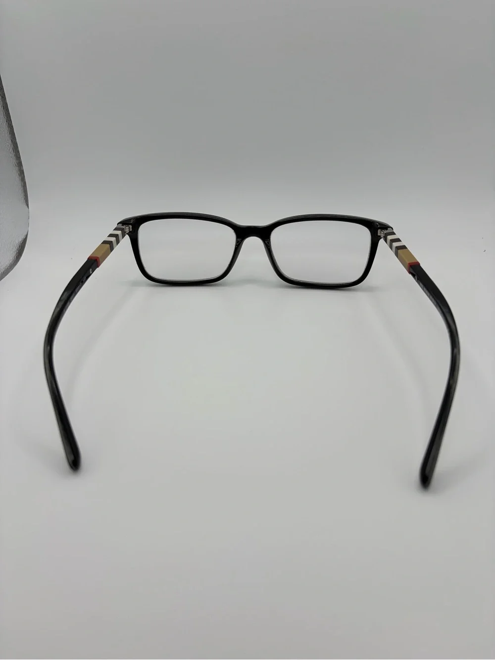 Burberry B 2199 3001 Eyeglass FRAMES Black Rectangle 53-17-145 Made in Italy